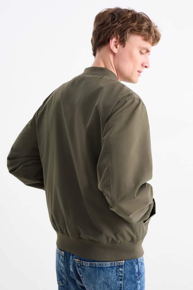 Herren - Bomberjacke - dunkelgrün