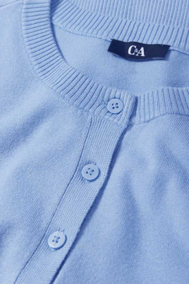 Women - Cardigan - light blue