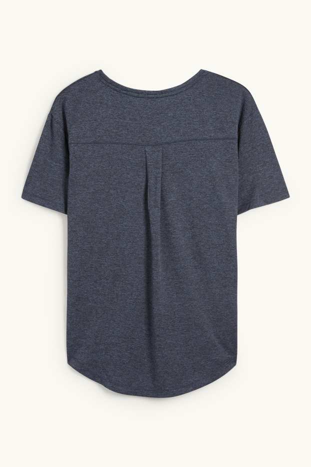 Donna - T-shirt sportiva - blu scuro