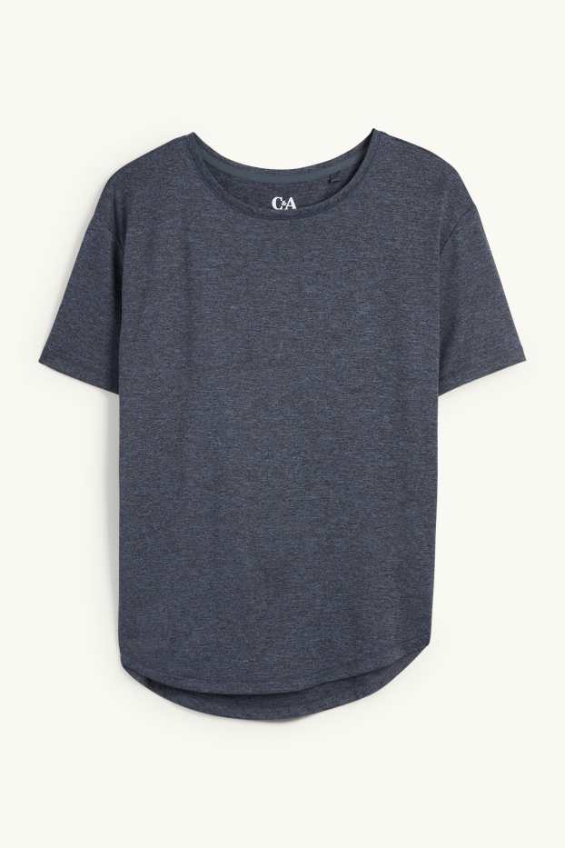 Donna - T-shirt sportiva - blu scuro