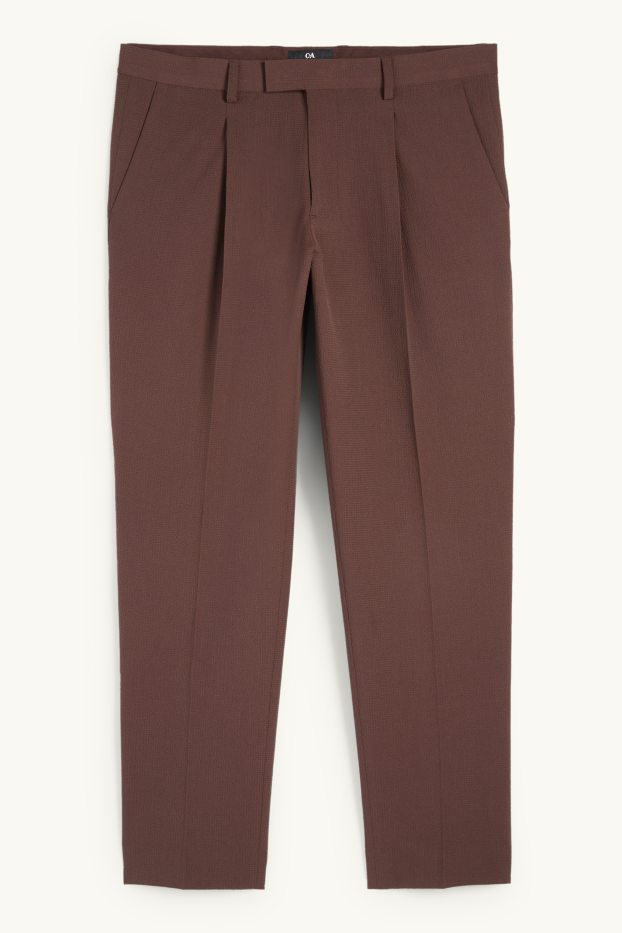 Herren - Baukasten-Hose - Slim Fit - dunkelbraun