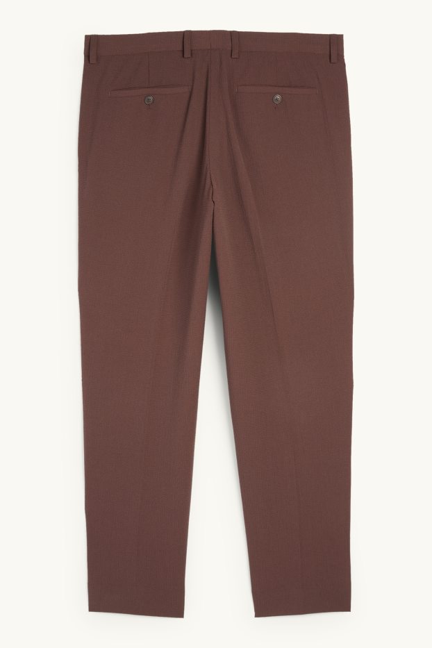 Herren - Baukasten-Hose - Slim Fit - dunkelbraun