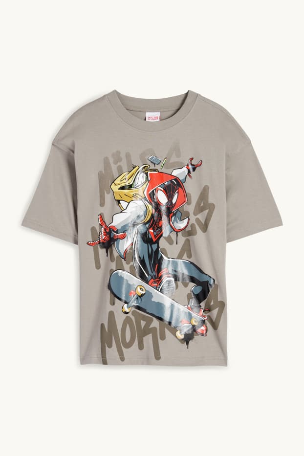 Enfants garçons - Spider-Man - T-shirt - gris