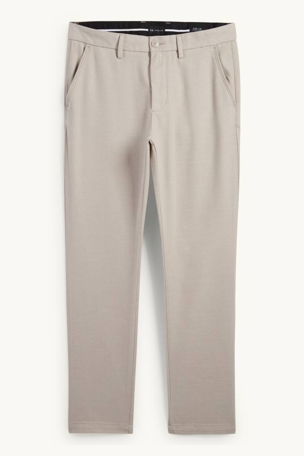 Herren - Chino - Slim Fit - hellbeige