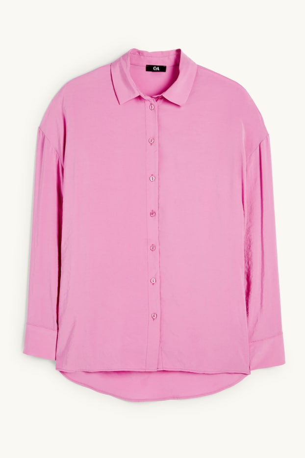 Dames - Blouse - lichtpaars
