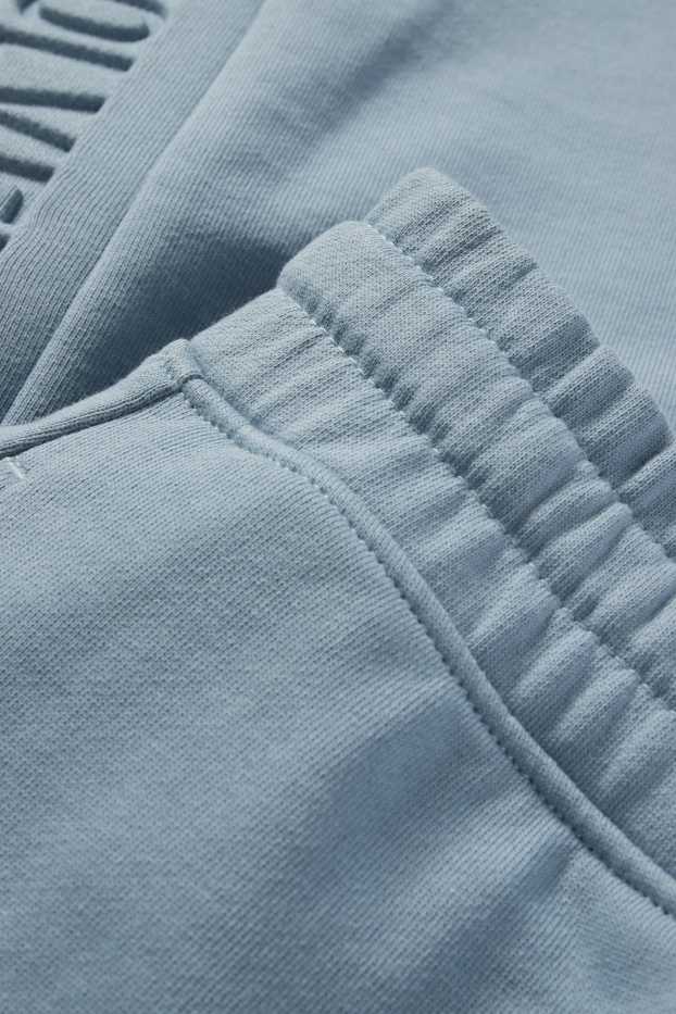 Hommes - Short en molleton - bleu