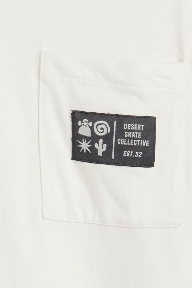 Kinder Buben - Multipack 3er - Sneaker und Skater - Kurzarmshirt - gelb