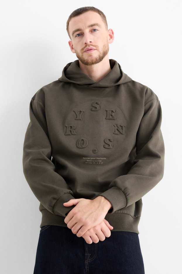 Men - Hoodie - dark gray