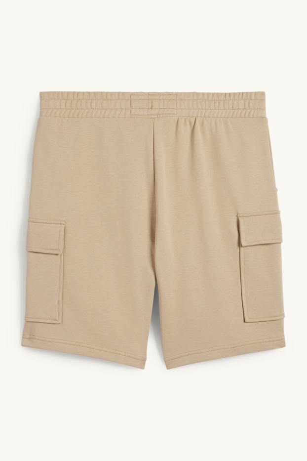 Home - Pantalons curts cargo - beix