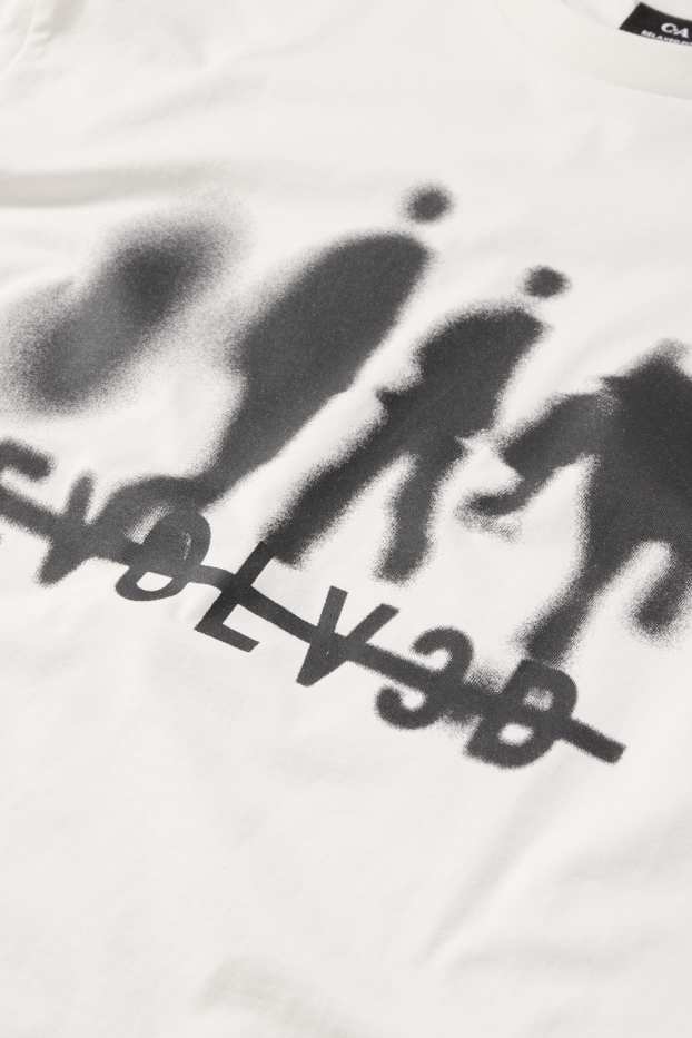 Mężczyźni - T-shirt - biały