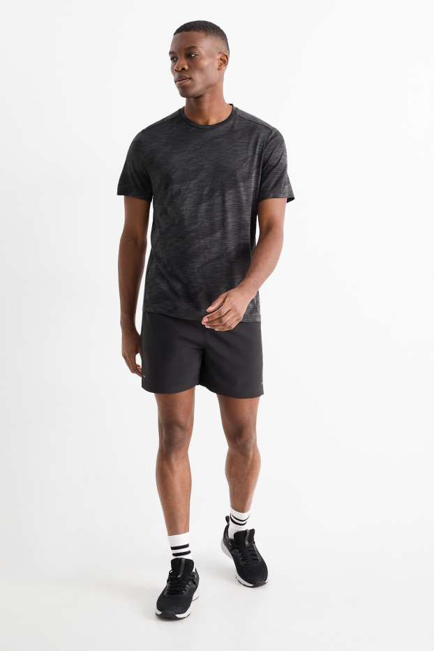 Hommes - Short de sport - noir