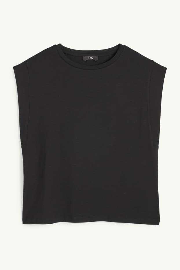 Damen - T-Shirt - schwarz