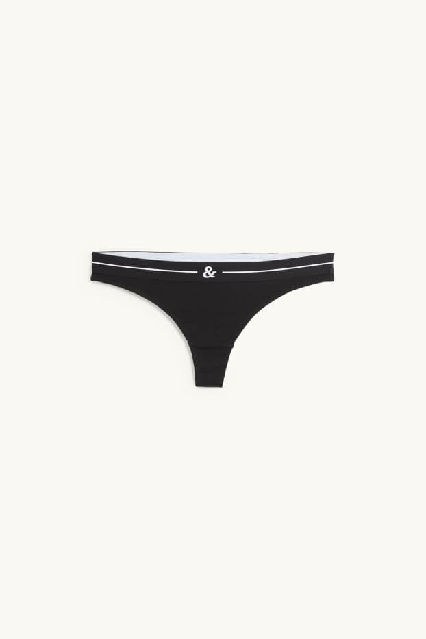 Mujer - Tanga - negro