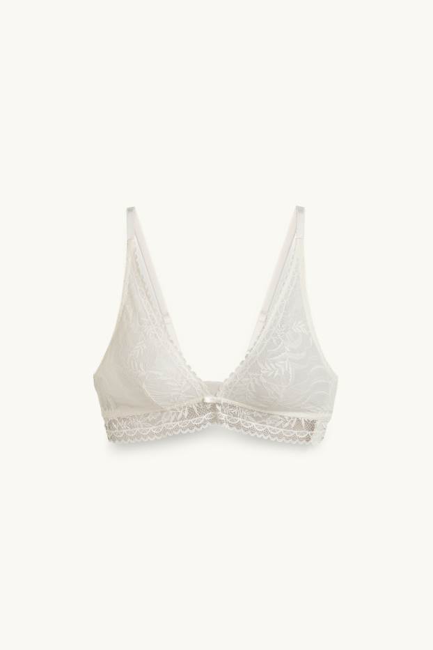 Femmes - Bralette - blanc crème