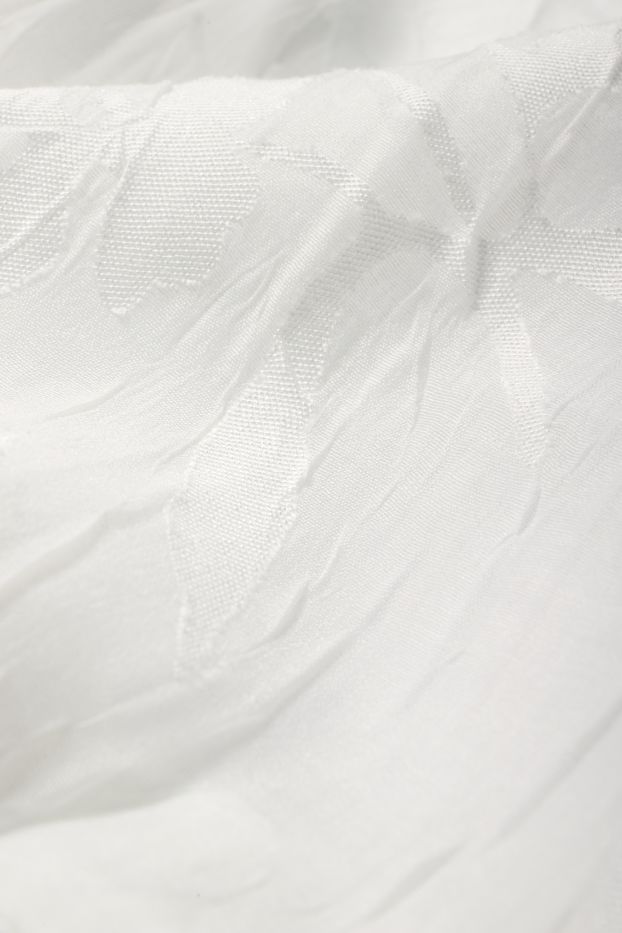 Dona - Brusa - de flors - blanc