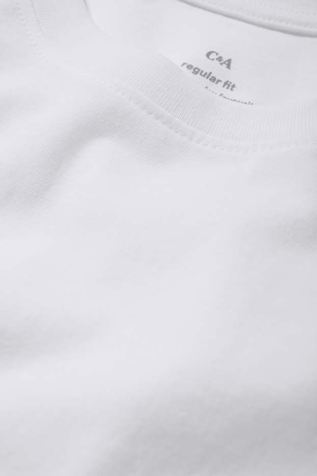 Donna - T-shirt - regular fit - bianco