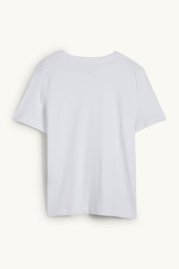 Donna - T-shirt - regular fit - bianco