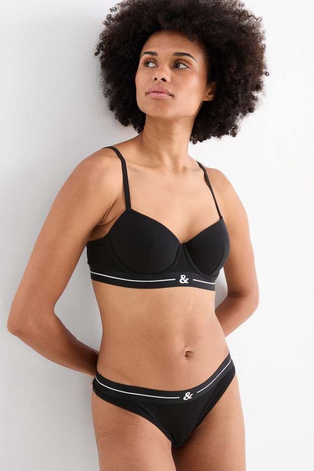 Mujer - Tanga - negro