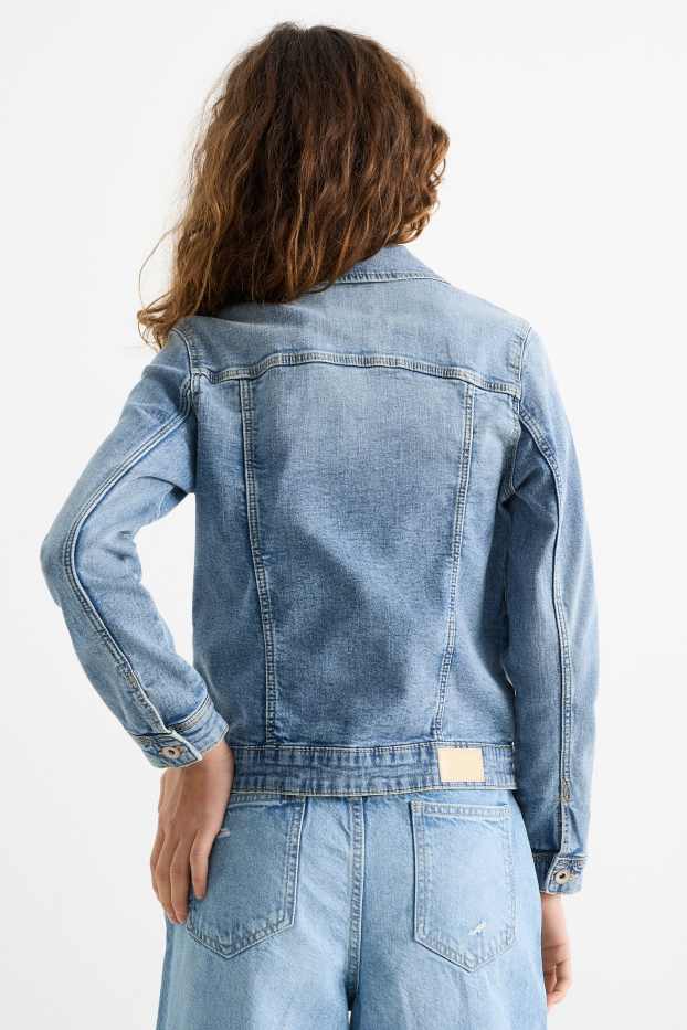Children Girls - Denim jacket - denim-light blue