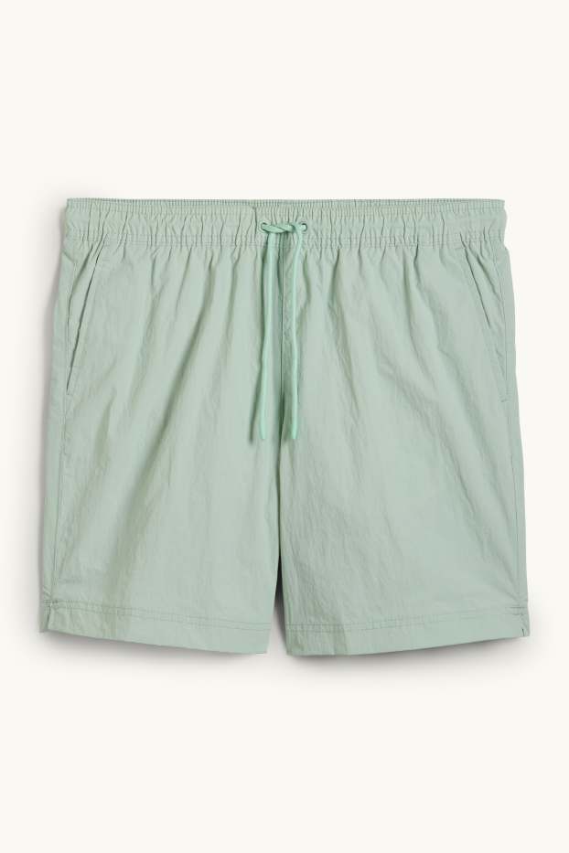 Men - Swim shorts - mint green