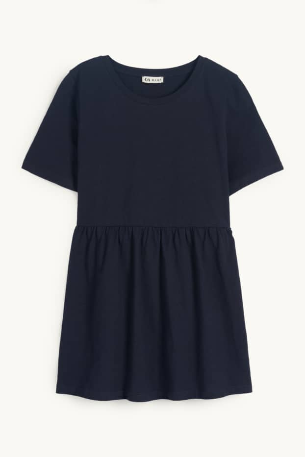 Femmes - T-shirt de grossesse - bleu foncé