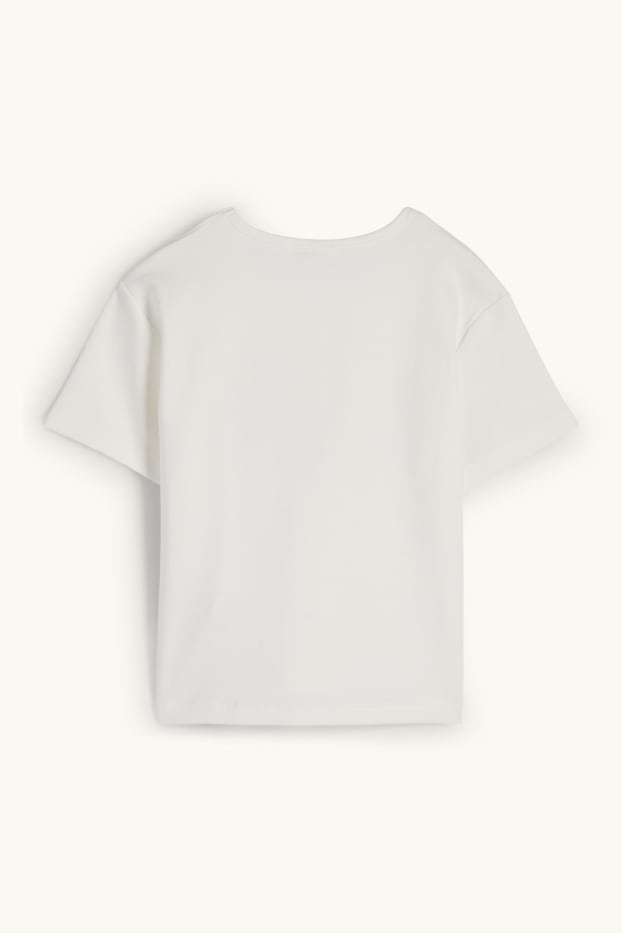 Kinder Mädchen - Peanuts - Kurzarmshirt - weiß
