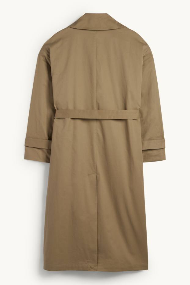 Dames - Trenchcoat - groen