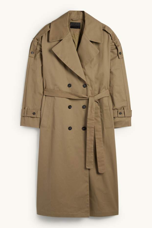 Dames - Trenchcoat - groen
