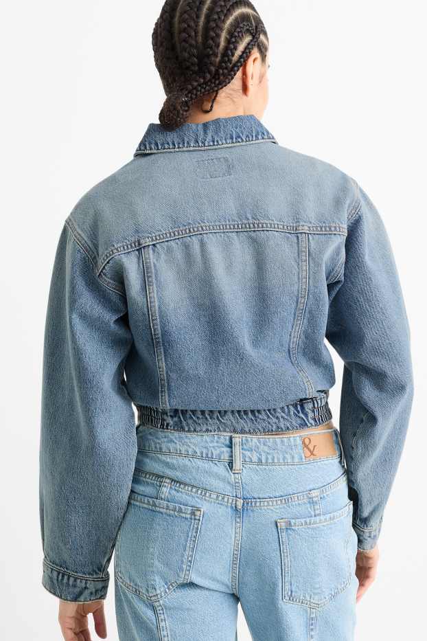 Dámské - Džínová bunda - džíny - modré