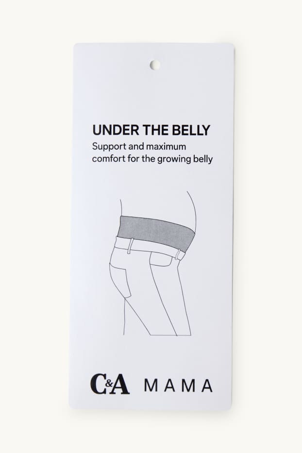 Dames - Zwangerschapsbroek - palazzo - zwart