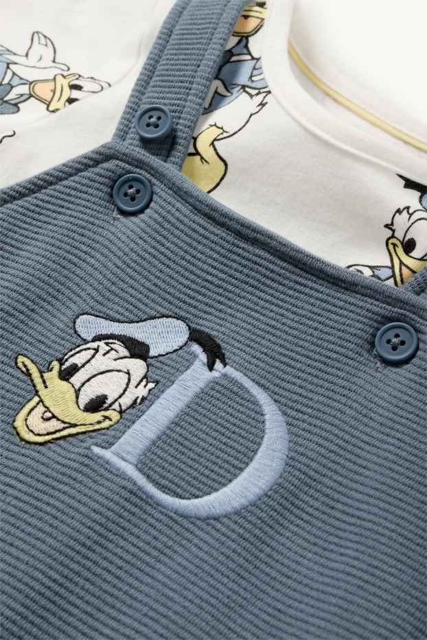 Bebeluși - băieți - Donald Duck - compleu bebeluși - 2 piese - albastru