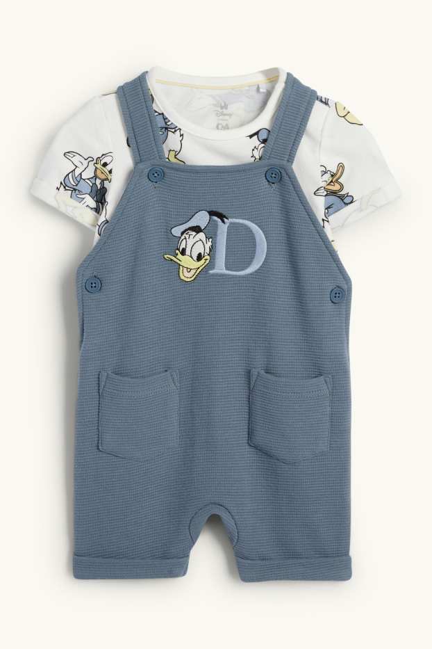 Bebeluși - băieți - Donald Duck - compleu bebeluși - 2 piese - albastru