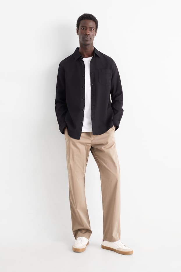 Men - Chinos - regular fit - taupe