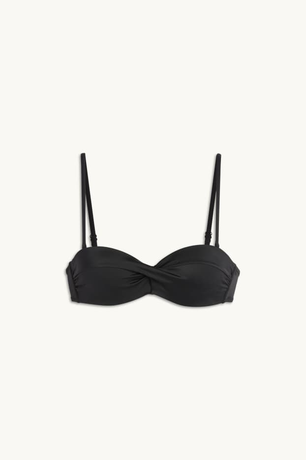 Femmes - Haut de bikini - bandeau - ampliforme - LYCRA® XTRA LIFE™ - noir