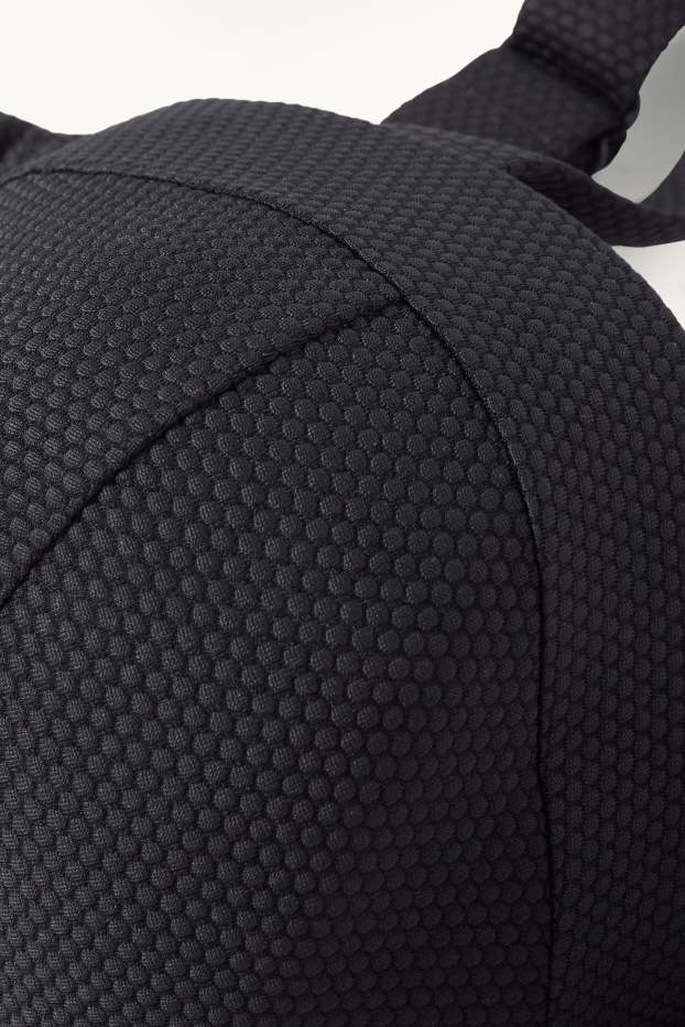 Femei - Top bikini cu armătură - vătuit - LYCRA® XTRA LIFE™ - negru