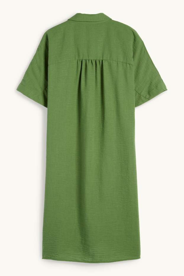 Dona - Vestit camiser - verd