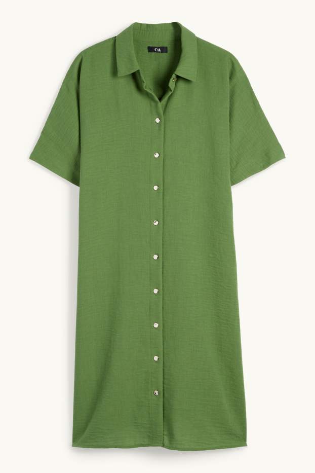 Dona - Vestit camiser - verd