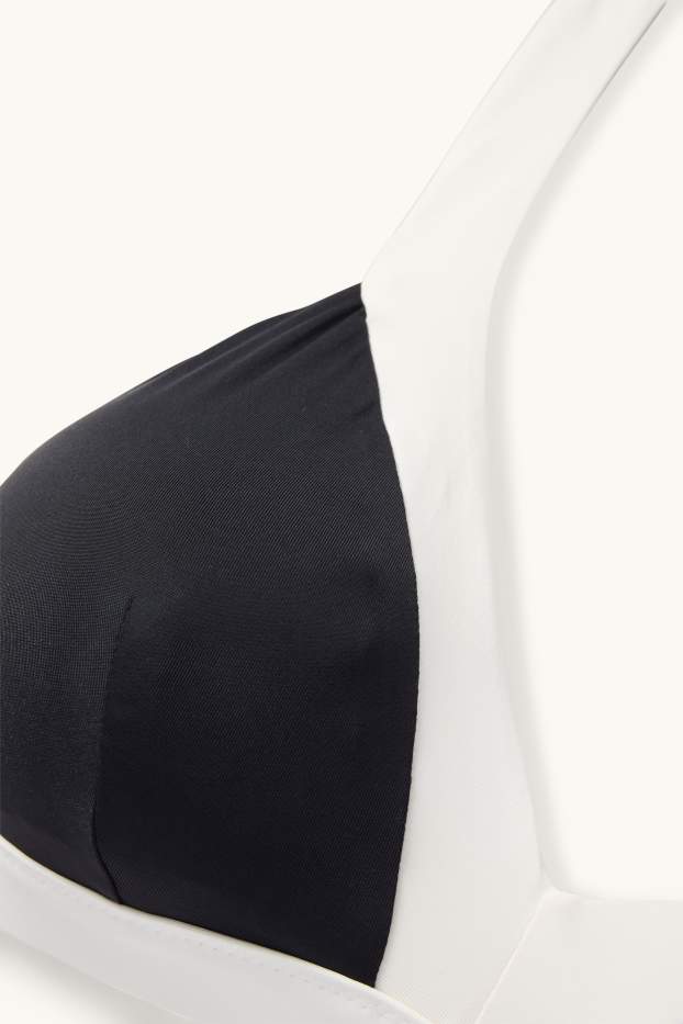 Femmes - Haut de bikini - ampliforme - LYCRA® XTRA LIFE™ - noir / blanc