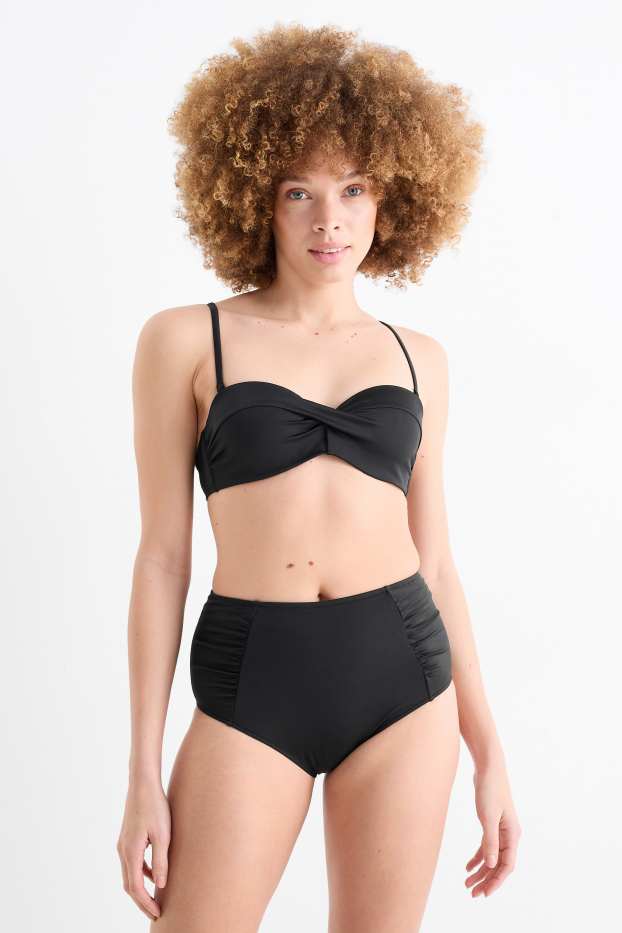 Femmes - Bas de bikini - high waist - LYCRA® XTRA LIFE™ - noir