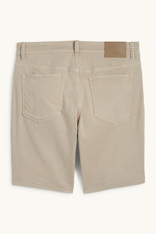 Uomo - Bermuda - Flex - LYCRA® - beige chiaro