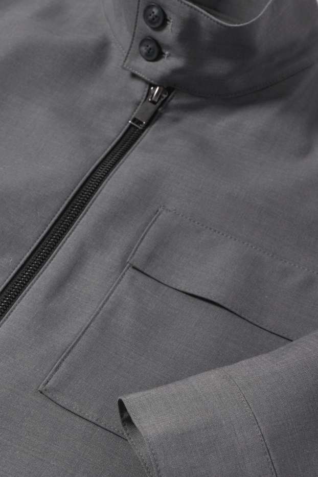 Home - Caçadora - Flex - mescla de llana verge - gris