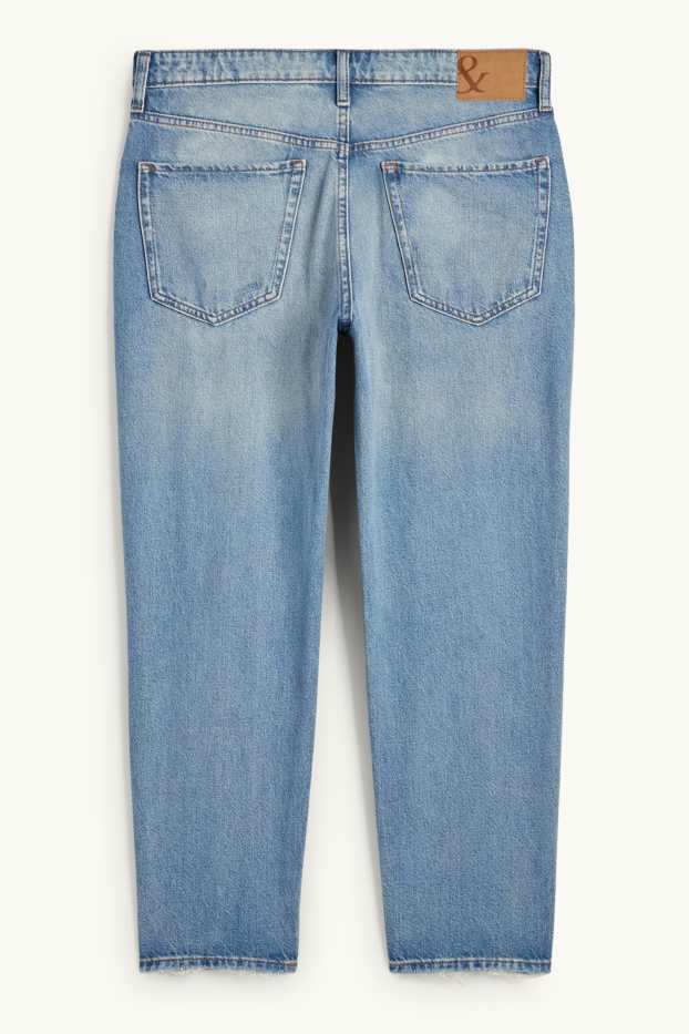 Men - Relaxed tapered jeans - blue denim
