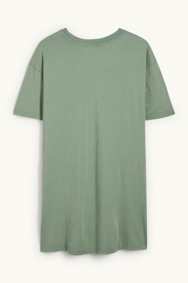 Dona - Vestit estil samarreta - verd