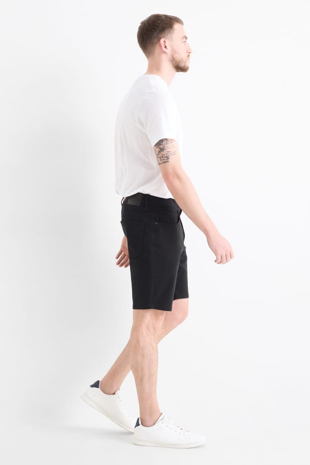 Uomo - Bermuda - Flex - nero