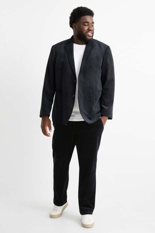 Home - Pantalons de pana - regular fit - negre