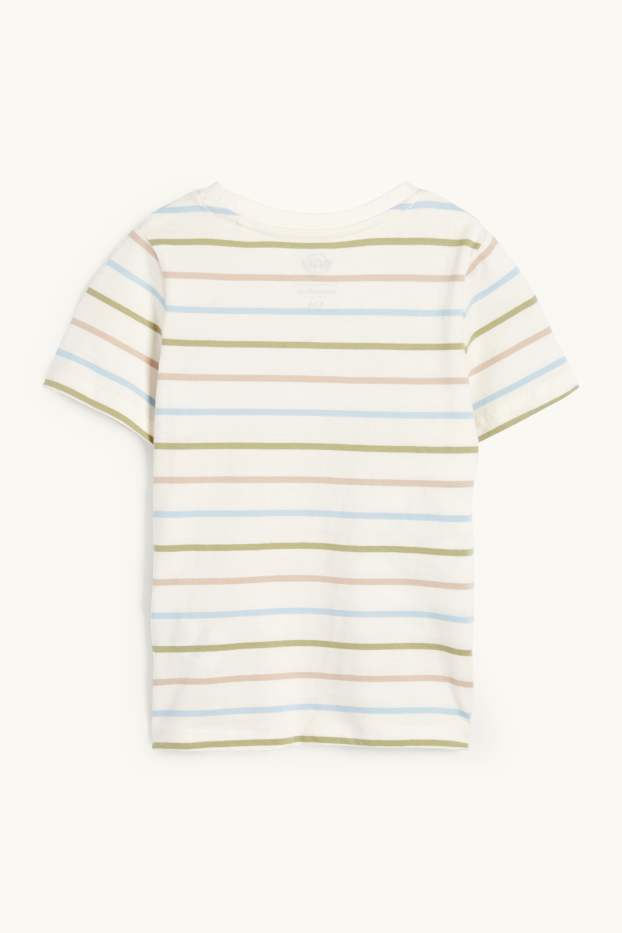 Bambini - T-shirt - PAW Patrol - Chase - a righe - bianco crema
