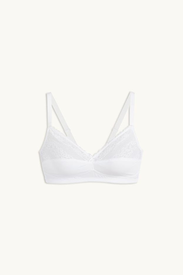 Women - Minimiser non-wired bra - white
