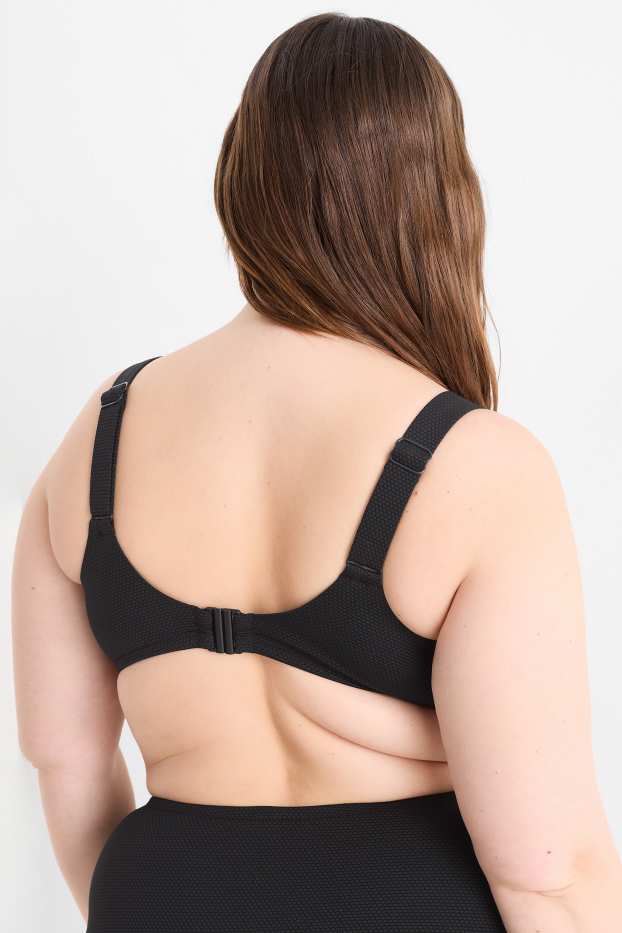 Femei - Top bikini cu armătură - vătuit - LYCRA® XTRA LIFE™ - negru