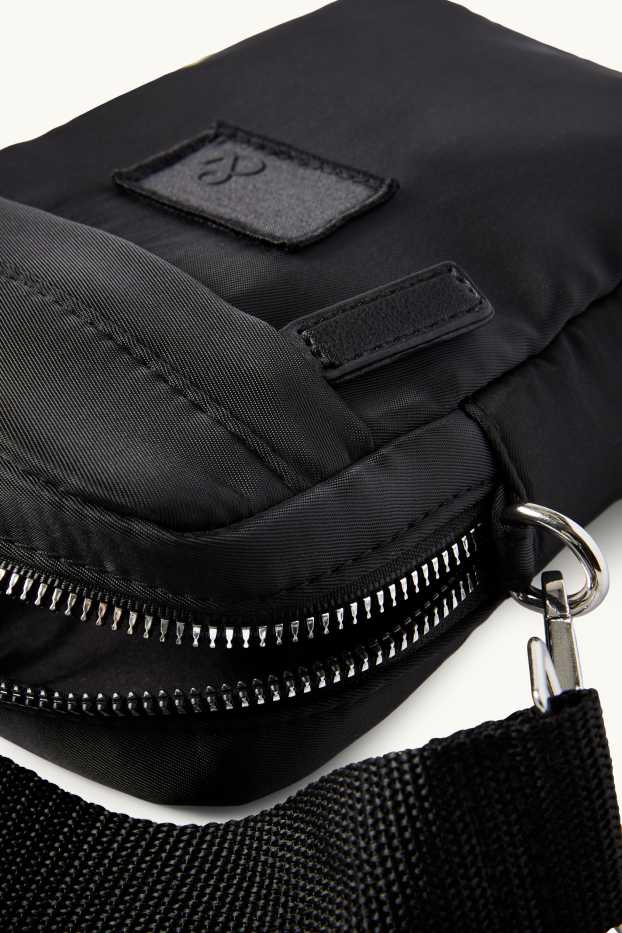 Home - Bandolera petita amb corretja extraïble - negre