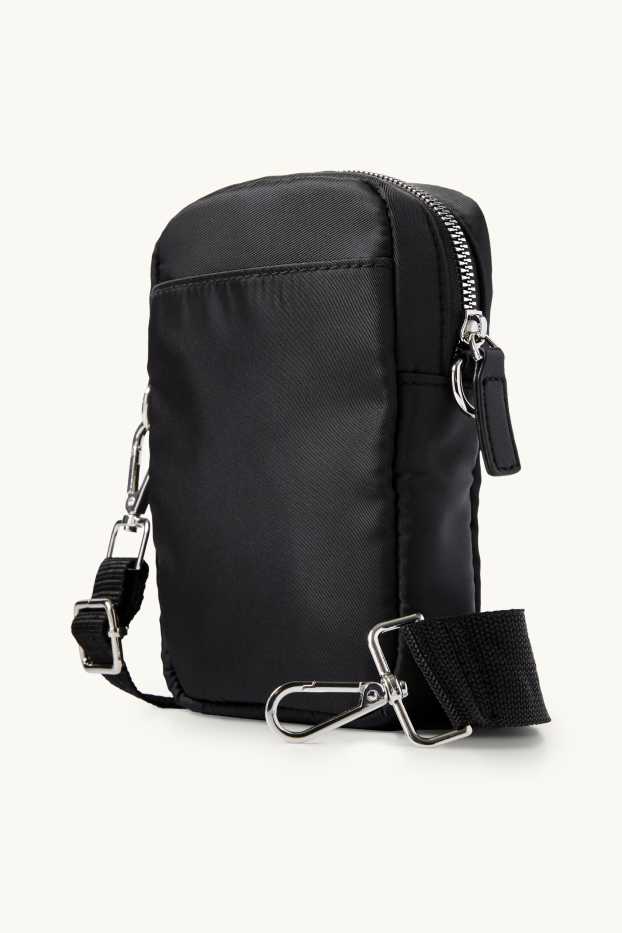 Home - Bandolera petita amb corretja extraïble - negre